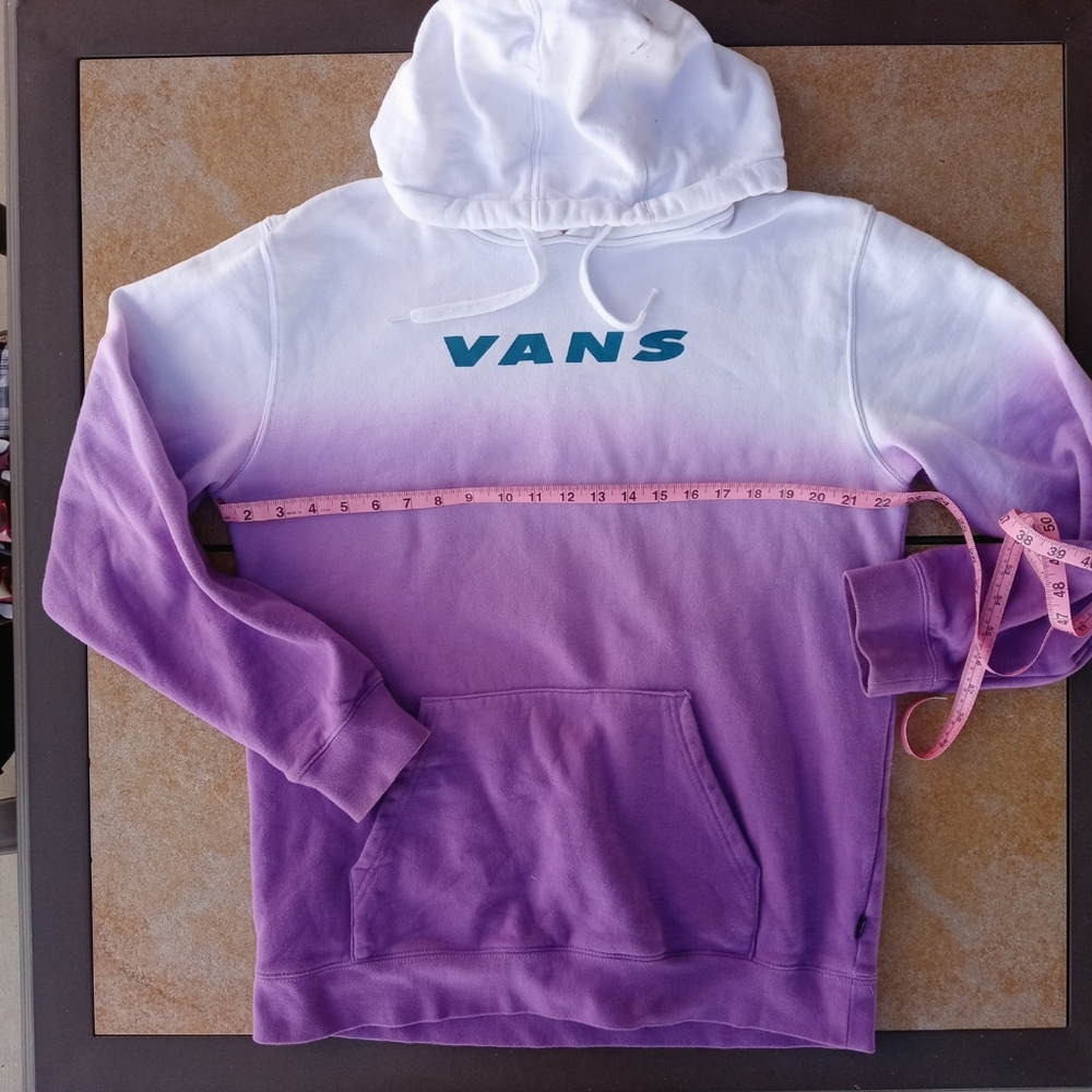 Vans Hoodie Off The Wall Tie Dye Ombre Medium - Picture 6 of 11